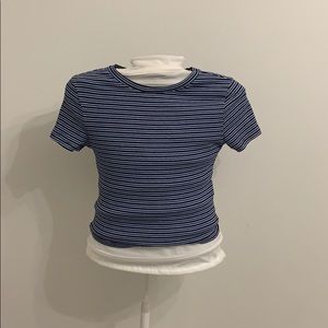 H&M women’s ribbed crop top